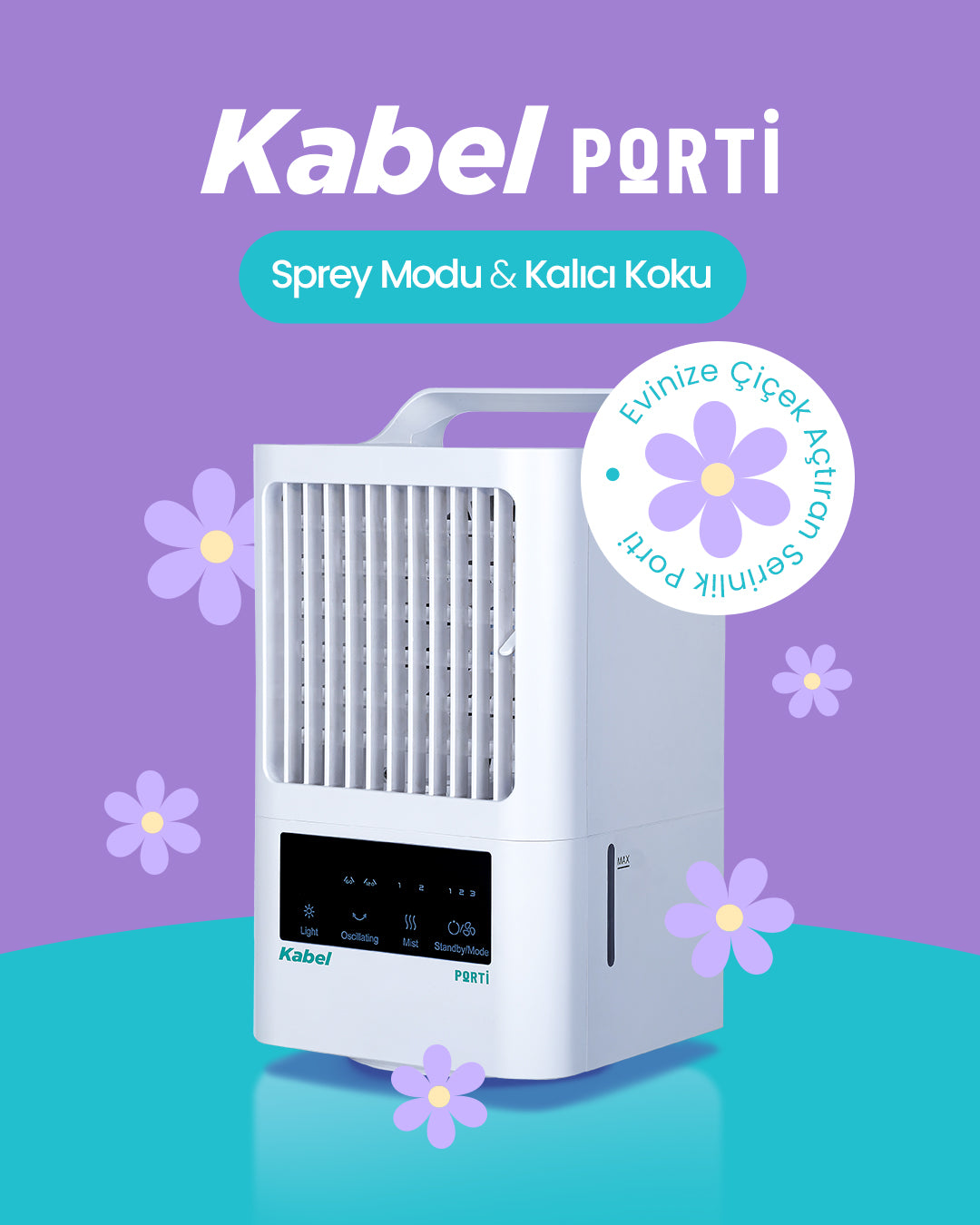 Kabel Porti Masaüstü Portatif Soğutucu